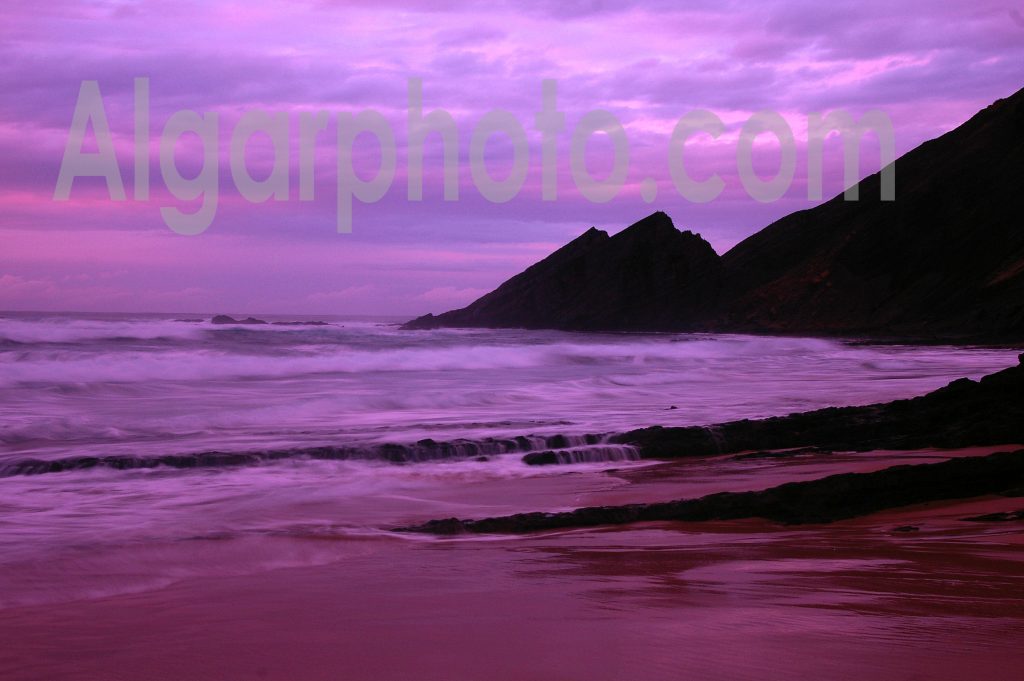Algarve photography Sunset at Amoreira 2