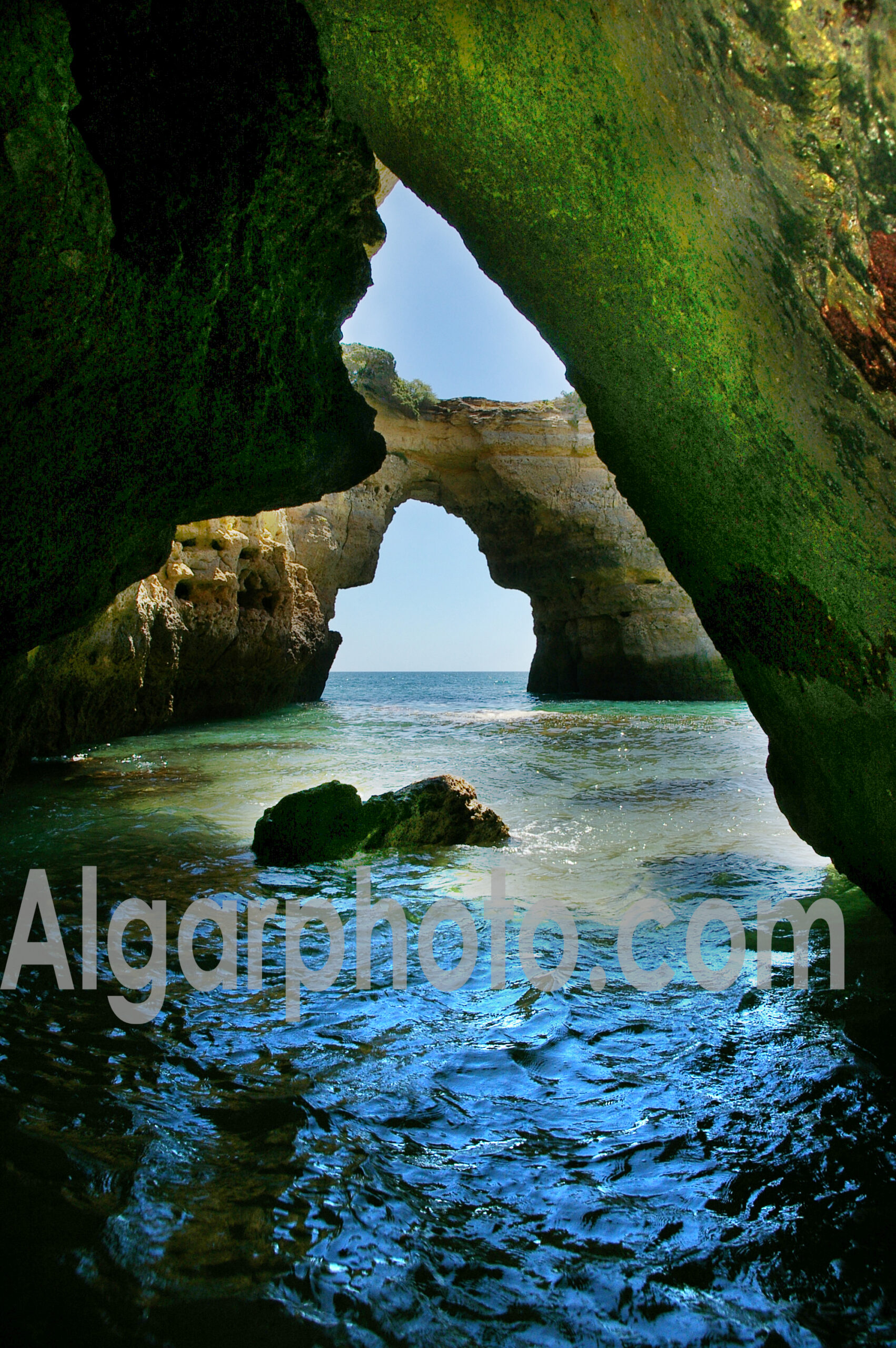 Algarve photography colour seascape image